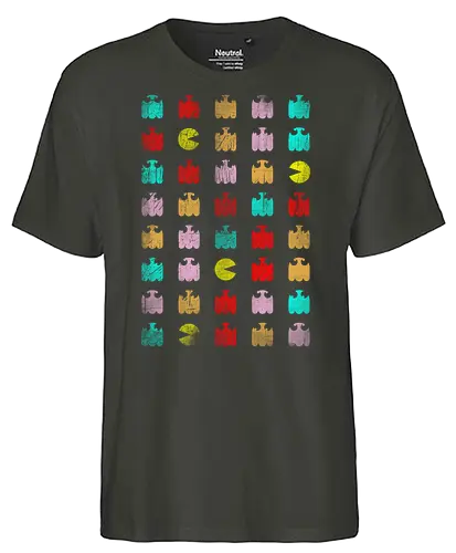 Waka Waka rough - gaming, man, classic gaming, ter of Ghosts - Fairtrade T-Shirt