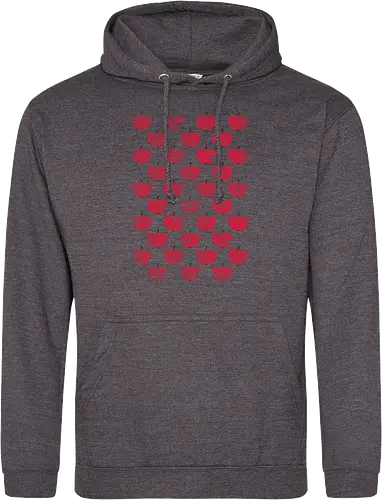 Little Apples Stencil Pattern Rough