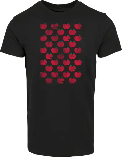 Little Apples Stencil Pattern Rough