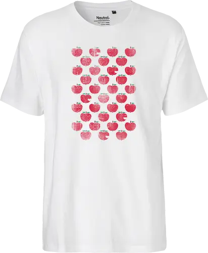 Little Apples Stencil Pattern Rough