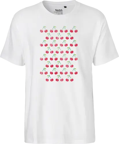 Little Cherries Stencil Pattern Rough