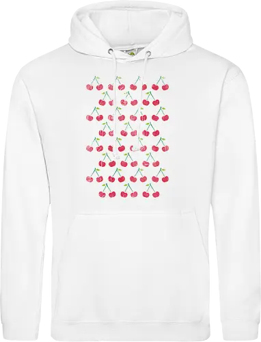 Little Cherries Stencil Pattern Rough