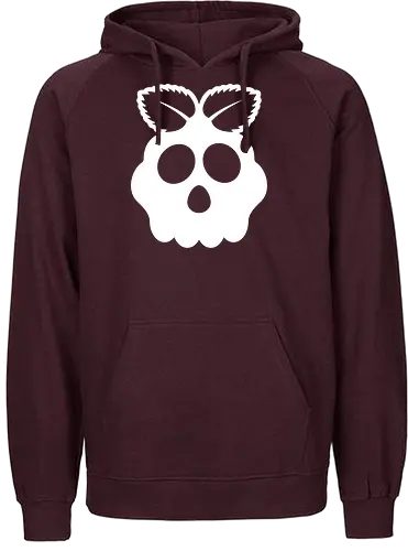 Raspberry Skull - it, Raspberry, Pi, computer, skull - Fairtrade Hoodie