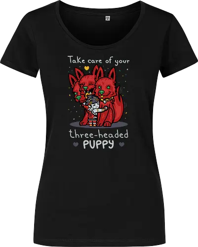 Three-hded puppy