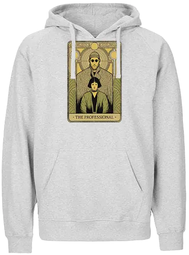 The Professional - movie, léon, leon der profi, Leon the professional, Matilda, tarot, mashup - Fairtrade Hoodie