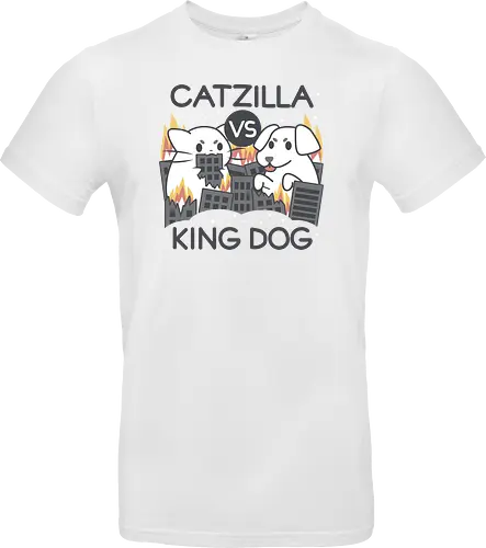 Catzilla vs King dog