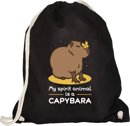 My spirit animal is a capybara