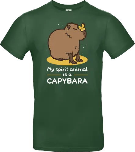 My spirit animal is a capybara