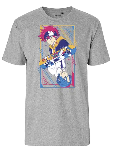 The Infinity - skate, infinity, anime, Sk8, manga, Reki, Langa - Fairtrade T-Shirt