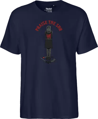 Praise The... - souls, praise the sun, solaire of astora, gaming, games - Fairtrade T-Shirt