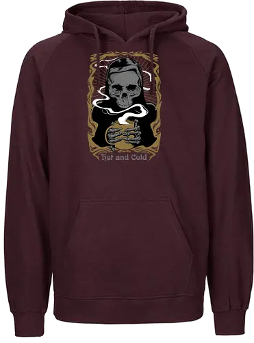 Hot & Cold - coffee, hot, Coco, cold, dth - Fairtrade Hoodie
