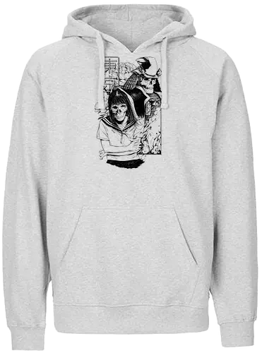 Tokyo Ghosts - japan, samurai, illustration, ghost, horror - Fairtrade Hoodie