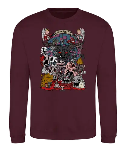 Boss Rush - gaming, roguelike, Isaac, Binding - Sweatshirt