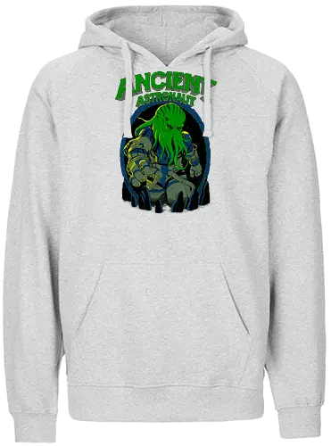 Ancient Astronaut - cthulhu, astronaut, Ancient Alien, fun, hp lovecraft, lovecraft, grt old one - Fairtrade Hoodie
