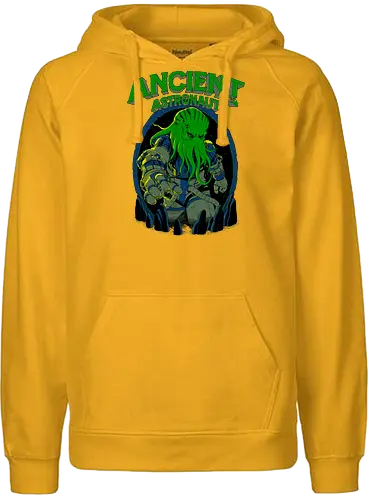 Ancient Astronaut - cthulhu, astronaut, Ancient Alien, fun, hp lovecraft, lovecraft, grt old one - Fairtrade Hoodie