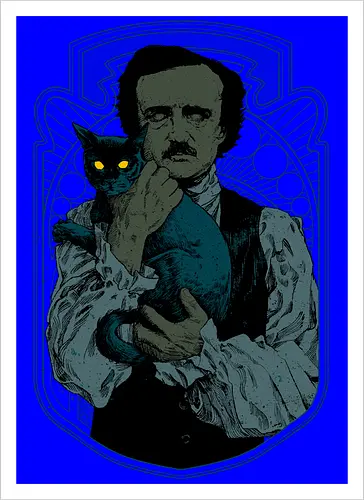 Poe and the Black Cat