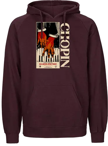 Chopin World Tour - Chopin, classic, Piano, musik - Fairtrade Hoodie