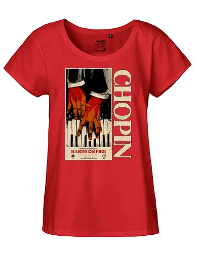 Chopin World Tour - Chopin, classic, Piano, musik - Fairtrade Girl Shirt