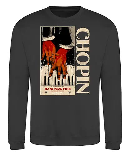 Chopin World Tour - Chopin, classic, Piano, musik - Sweatshirt