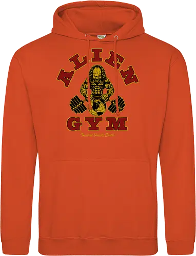 Alien Gym - alien, gym, predator - Standard Hoodie