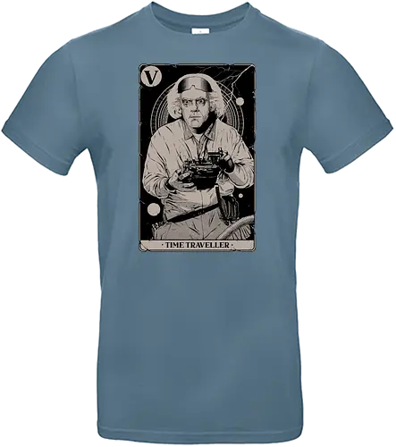 Time Traveller - doc, future, zukunft, 80s - Standard T-Shirt