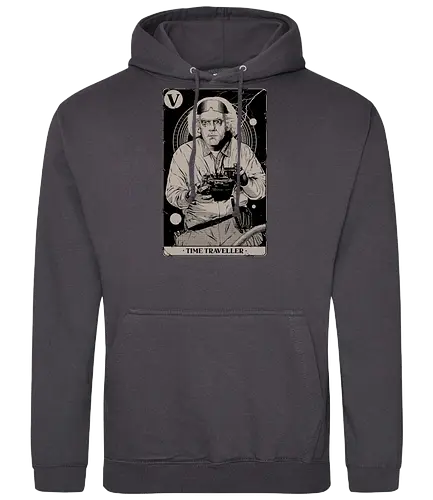 Time Traveller - doc, future, zukunft, 80s - Standard Hoodie