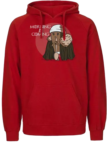 Morning is Coming - coffee, kaffee, game, mashup, monday, throConsole - Fairtrade Hoodie