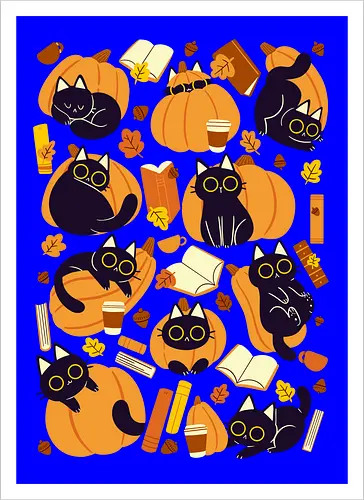 Cats, Pumpkins and Books