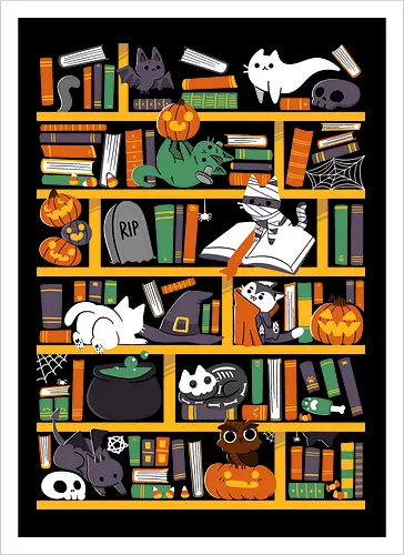 Halloween Library