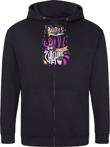 Grinning like a Cheshire cat