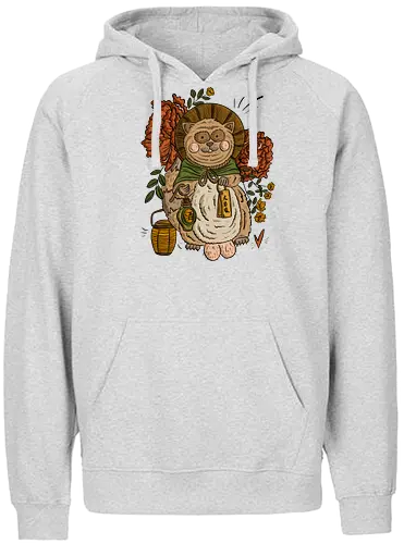 Tanuki - japan, tanuki, spirit, nippon - Fairtrade Hoodie