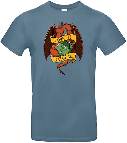 RPG Dragon - rpg, roleplay, fantasy, drache, dragon, w20, dice, würfel, pen and paper - Standard T-Shirt