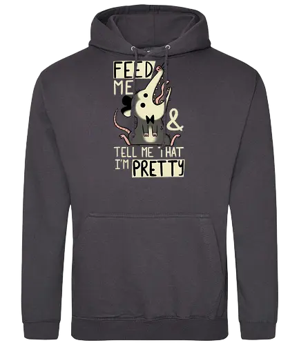 Pretty Possum - opossum, pretty, feed me, hübsch, süß - Standard Hoodie