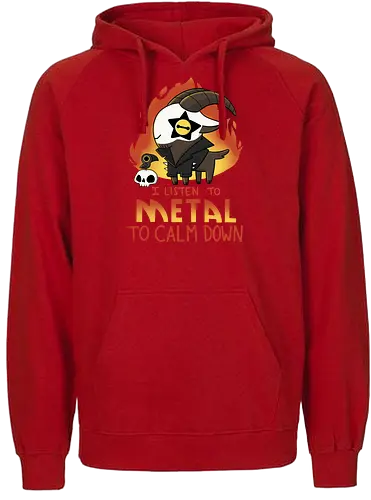 Metal Goat - metal, goat, ziege, relax, Heavy metal - Fairtrade Hoodie
