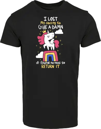 I lost my Give a Damn