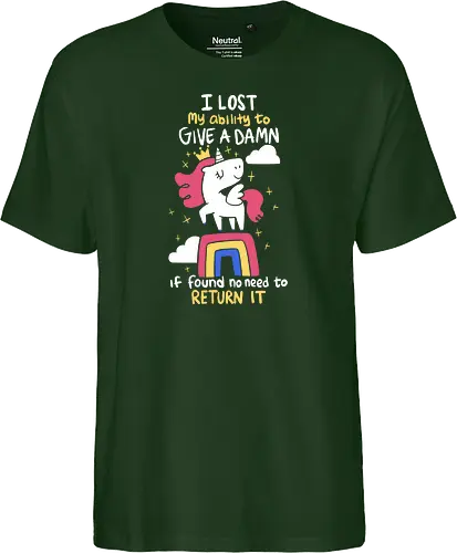 I lost my Give a Damn