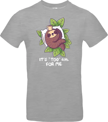 "Too" a.m.