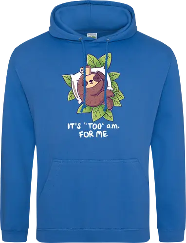 "Too" a.m.