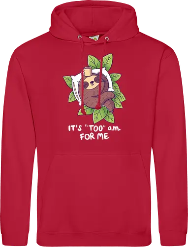 "Too" a.m.