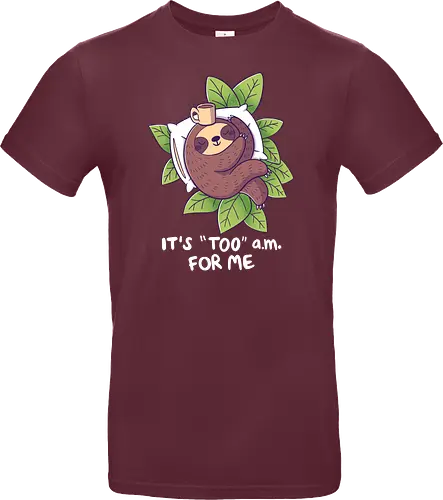 "Too" a.m.
