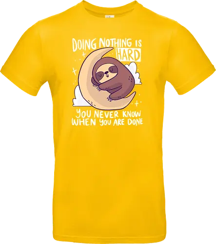Doing Nothing Is Hard