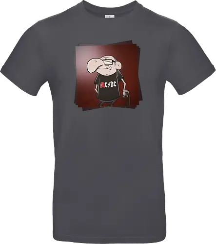 Angus Old - rock, music, rentner, comic, cartoon - Standard T-Shirt