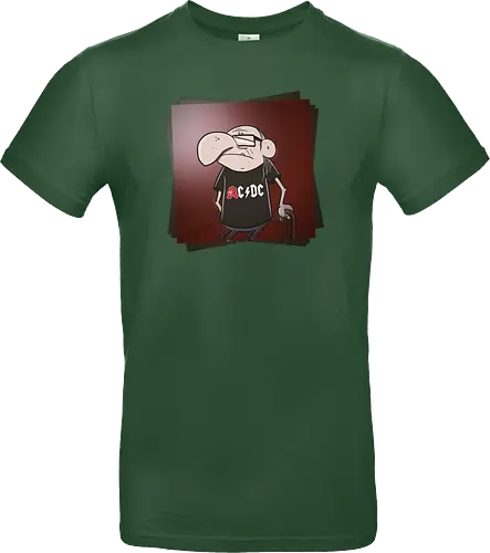 Angus Old - rock, music, rentner, comic, cartoon - Standard T-Shirt