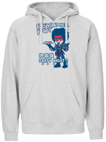 Devil's Hell Pot Karaoke - Yakuza, Devil rocker, like a dragon, gaming, videogames - Fairtrade Hoodie