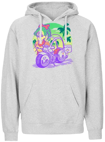 Capsule No. 9 - bulma, dragon, ball, anime, manga - Fairtrade Hoodie