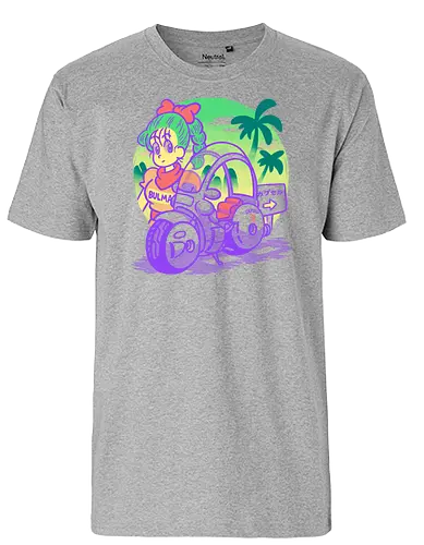 Capsule No. 9 - bulma, dragon, ball, anime, manga - Fairtrade T-Shirt
