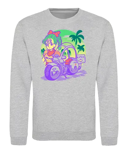 Capsule No. 9 - bulma, dragon, ball, anime, manga - Sweatshirt