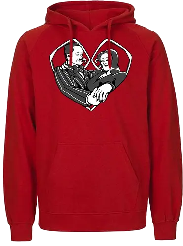 Eternal Love - addams family, ewige liebe, liebe, spooky - Fairtrade Hoodie