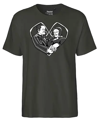 Eternal Love - addams family, ewige liebe, liebe, spooky - Fairtrade T-Shirt
