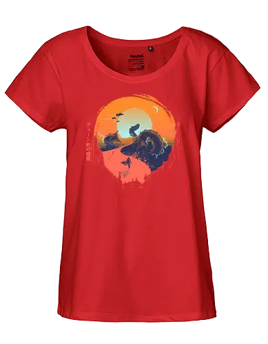 Spice of Life - dune, spice, Shai Hulud, atreides, arrakis, desert planet, Sandworm - Fairtrade Girl Shirt